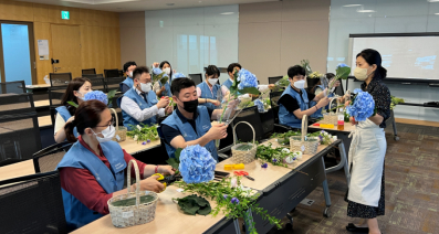 Flower 원예 재능봉사활동